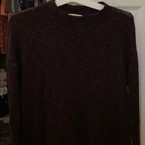 Mock neck sweater